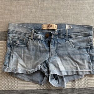Light washed Hollister shorts